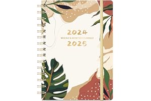 URNEEDS Planner 2024-2025 - Weekly Monthly Planner 2024-2025, July 2024 - June 2025, 6.4'' x 8.5''