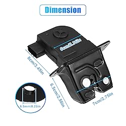 X AUTOHAUX Trunk Latch Lock Actuator 81230-2V000