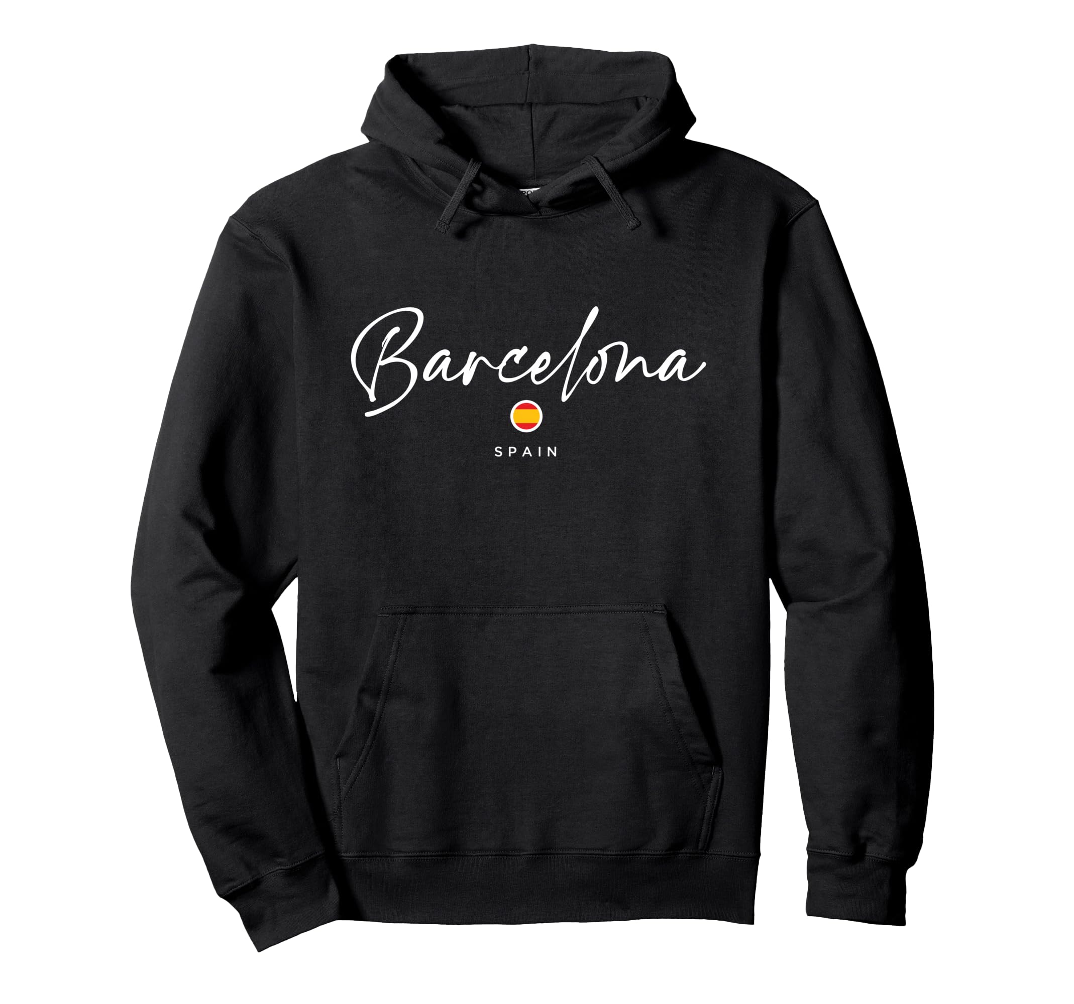 Barcelona Spain Pullover Hoodie