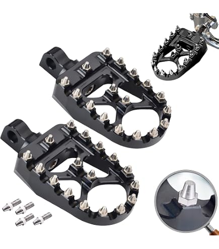 Rear Passenger Foot Pegs Mount For Harley Softail Low Rider FXLRS 2018-2024 – Black Aluminum