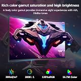 Z Edge 24 Inch Curved Gaming Monitor 200Hz 1ms MPRT FHD VA FreeSync view 2