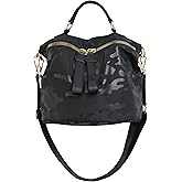 PAKFIEKS Women Nylon Handbag Anti-theft Casual Lightweight Travel Shopping Shoulder Bag Crossbody Bag