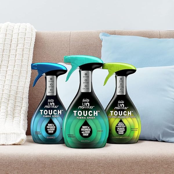 FEBREZE UNSTOPABLES TOUCH FABRIC SPRAY PARADISE