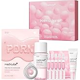 medicube Salmon DNA PDRN Trial Kit | Glass Glow Mini Skincare Set with Toner, Serum & Sheet Mask for Hydrating, Firming, Moisturizing |Gift & Travel Essentials for Women & Girls | Korean Skincare