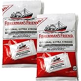 Fishermans Friend Original Extra Strong, 2 Packs of 40 Count