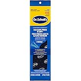 Dr. Scholl's® Stay Odor-Free & Dry Comfort Insoles with Odor-X®, Unisex Inserts, 1 Pair, Full Length Trim to Fit Men's Shoe S