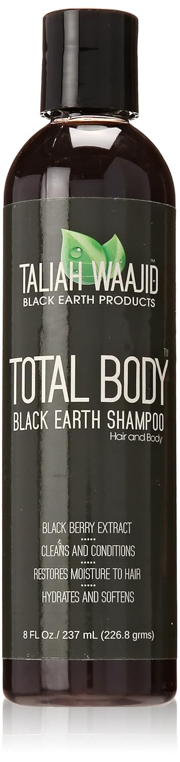 Total Body Black Earth Shampoo 8OZ.