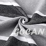 GOCAN Double Brazilian Hammock 2 Person Extra Large 220 x 150 cm Grey Stripe view 6