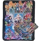 Marvel 80th Anniversary Fleece Throw Blanket – Ultra‑Soft Lightweight Throw, Classic Comic Montage of Iron Man Thor Cap Spidey, Machine Washable Cozy Couch & Travel Gift, Official Licensed 60 × 45 in