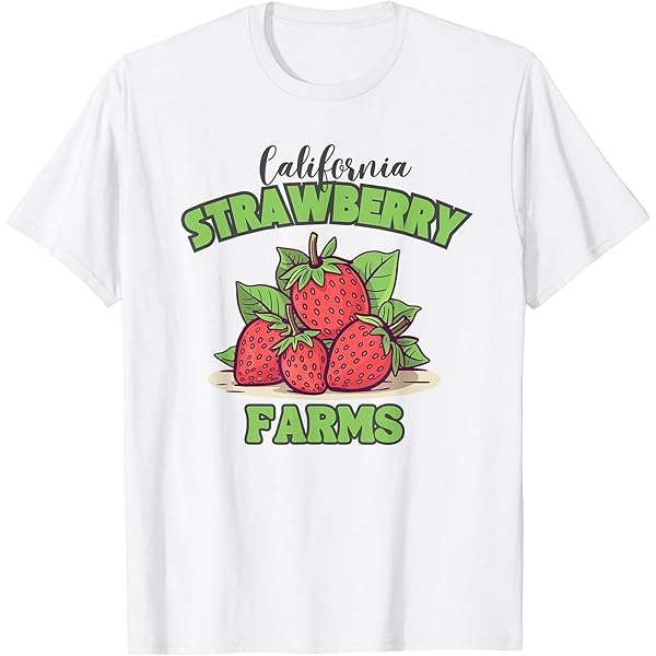 Amazon.com: California Strawberry Farm Hand Picked Strawberries T