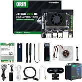 Yahboom Jetson Orin NX 16GB 157TOP Super Kit, Embedded and Edge Systems for AI Large Model 16GB Core Module Mini PC Kit