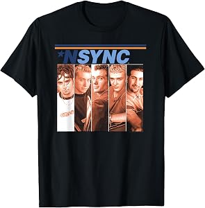NSYNC Official 'NSYNC Debut Album Cover T-Shirt Small