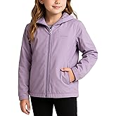 Spyder Girls Windbreaker Jacket - Lightweight Insulated Water and Wind Resistant Jackets for Girls Zip Up Kids Outerwear Coat