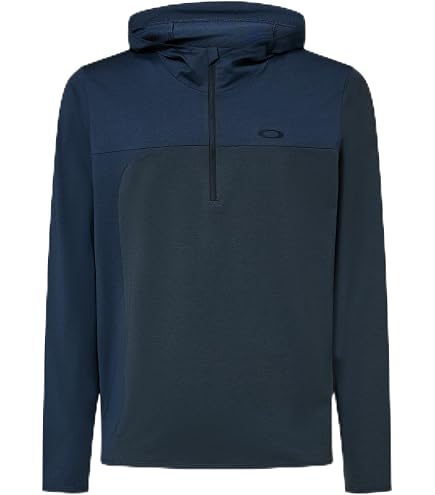 Oakley Mens Drift Tech Fleece Hoodie, Blackout, X-Small at Amazon