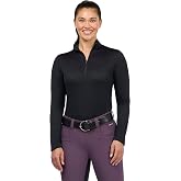 Kerrits Women's Ice Fil Lite Long Sleeve Shirt &ndash; Cooling Sun Protection Shirt for Horse Riding, Golf, Hiking