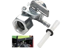 Yenblow Universal Generator Petcock Fuel Shut Off Valve M16x1.5mm, Gas Tank Switch Compatible with Predator Champion Generac Honda Husky Powermax 5.5HP to 16HP Engines Replacement Part