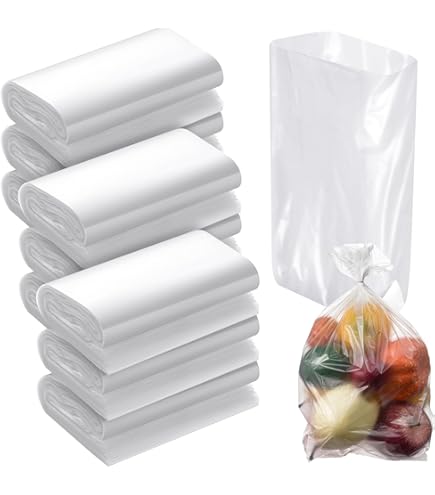 Amazon.com: BOX USA BPB1366 Gusseted Poly Bags, 1 mil, 6