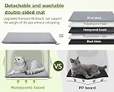Pecute Cat Carrier Dog Backpack Expandable Breathable Mesh Front Opening view 6