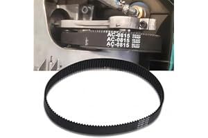 BOPURTOTLY AC-0815 Air Compressor Timing Belt for Oil Free Air Compressor Craftsman Replaces Part Numbers CAC-1311, CAC-1342, Dewalt AC-0815