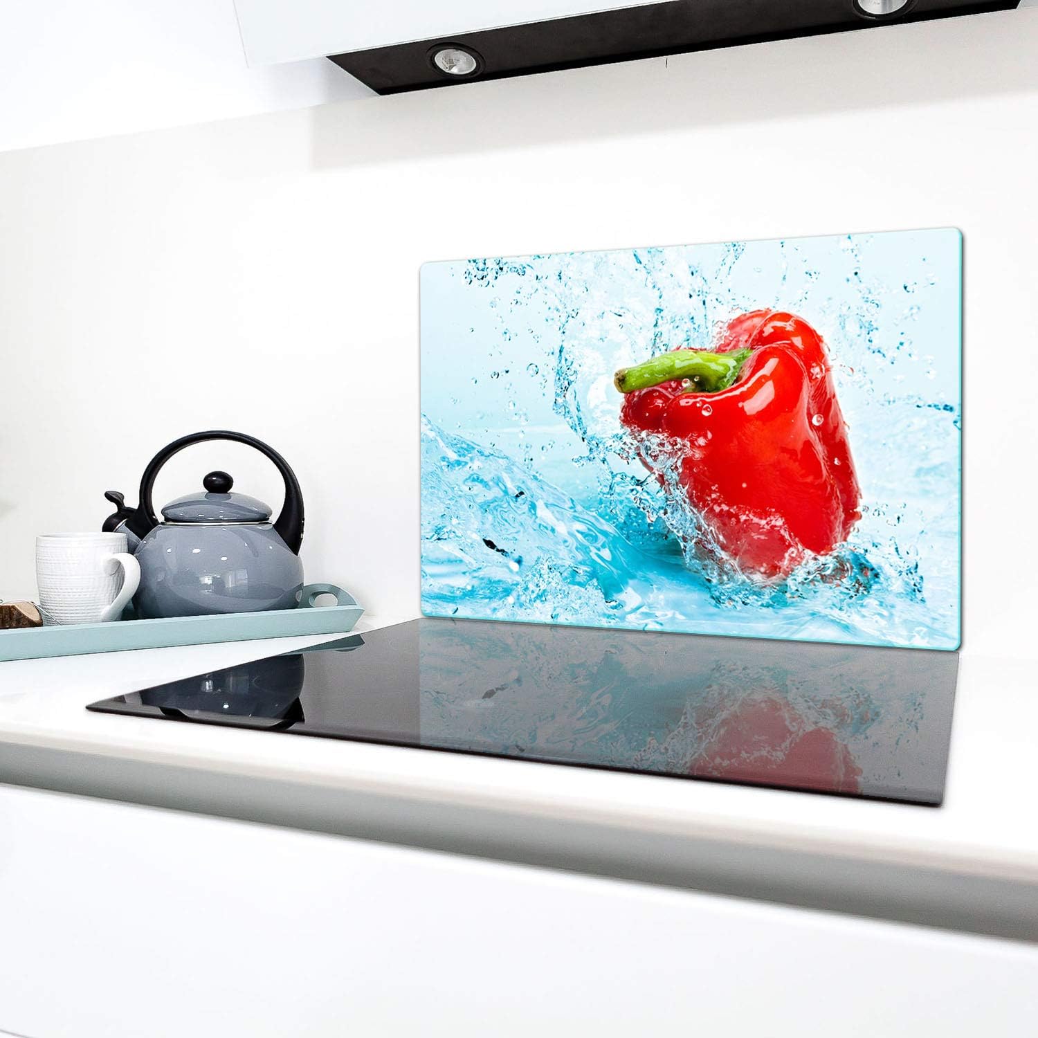 Salvaencimeras agua pimienta TMK Placa protectora de vitrocerámica 80 x