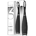 FOREO ISSA Black, Rechargeable Electric Ultra-Hygienic Sonic Toothbrush with Silicone & PBT Polymer Bristles