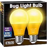Bug Lights for Outside, Bug Light Bulbs, 60W Yellow