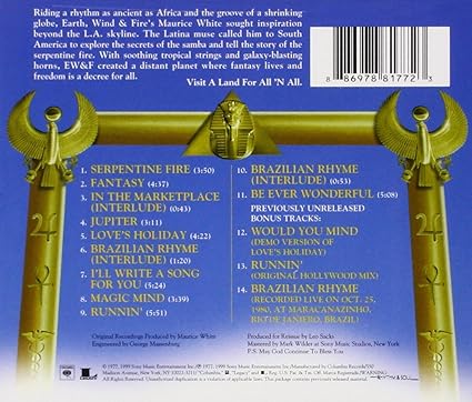 Earth Wind Fire All N All Amazon Com Music