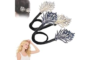 Jewelry Hair Accessories, Kerentila Hair Twist, Style Elegant Lazy Hair Curler, HairDisk Bun Maker For Women's Long Thin Hair