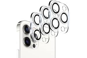 Dengduoduo 【3 Pack】 Tempered Glass Camera Lens Protector for iPhone 12 Pro Max 6.7", Ultra HD, 9H Hardness, Anti-Scratch, Case Friendly, Easy to Install [No Affect on Night Shots]