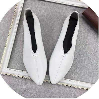 soft leather flat shoes ladies