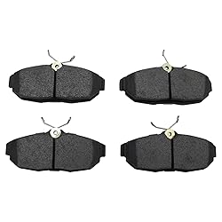 TRQ Rear Brake Pads Ceramic Compatible with