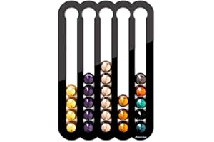 Demi's Home Adhesive Coffee Pod Holder for Nespresso Original Capsules (Measure Before Purchase) - Suitable to be Mounted Ins