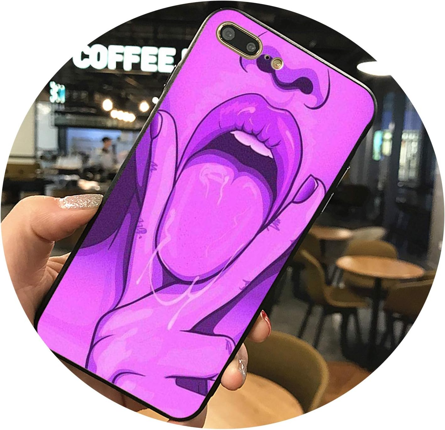 Sexy Girls Phone Case for iPhone XR XSMA X 7 8 Black Silicone case for Samsung s7 s8 s9 S10 Case Cover,for iPhone XR,9484