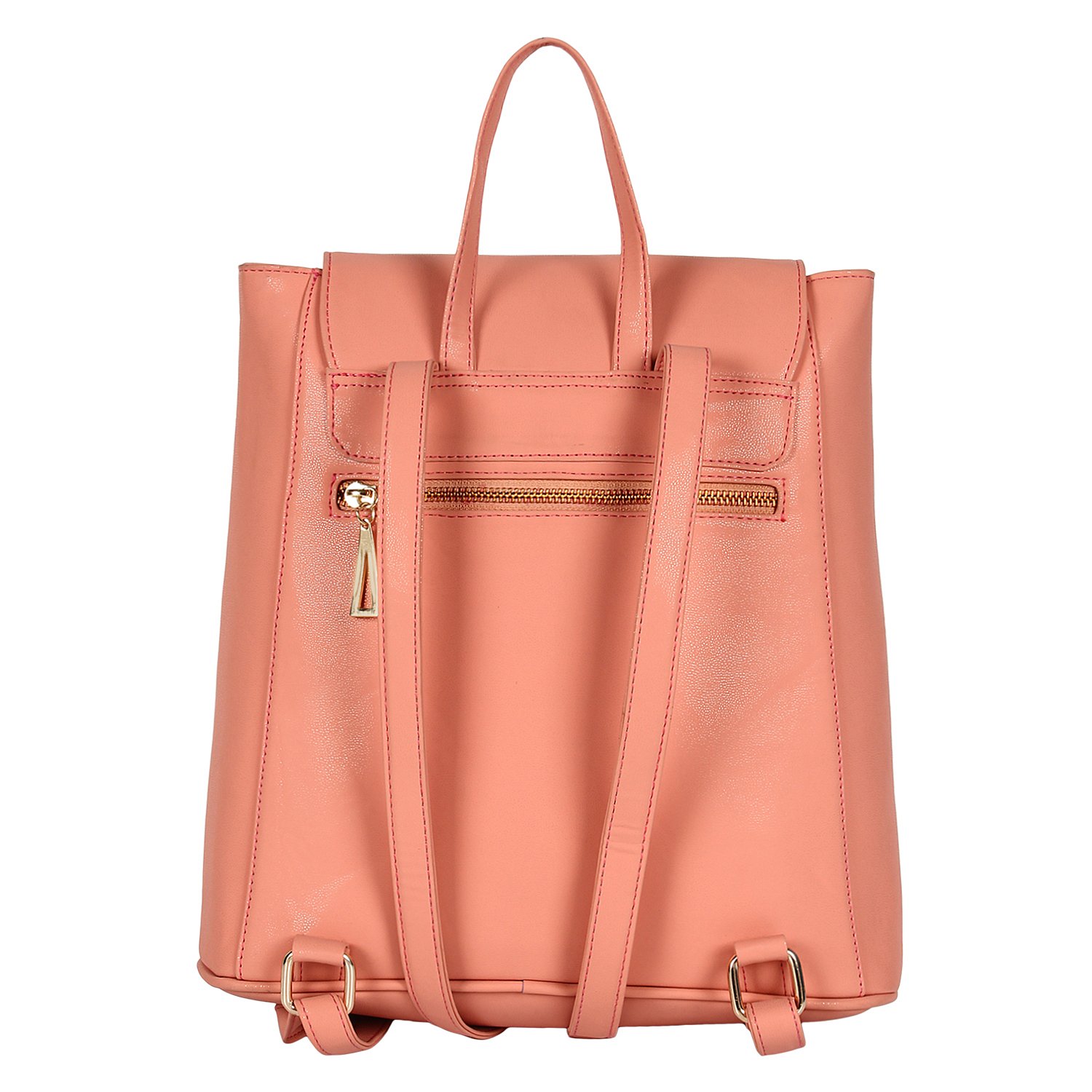 lychee bags women's peach pu cadence backpack