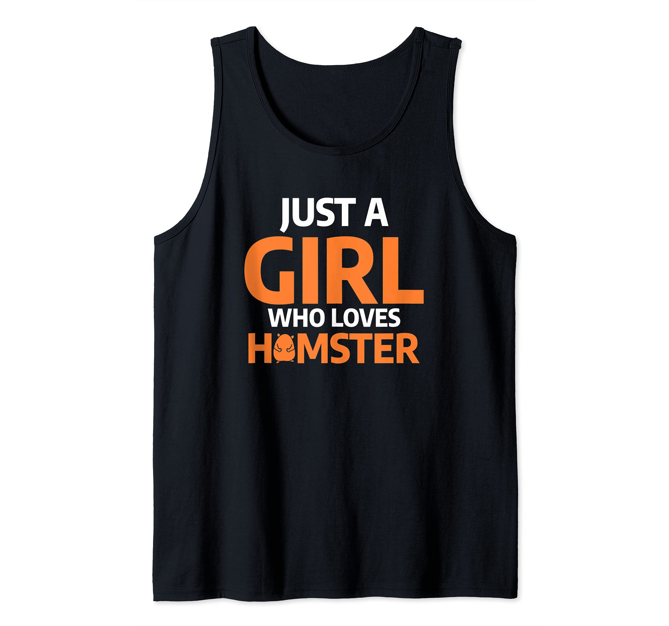 Just A Girl Who Loves Hamster Funny Pet Animal Hamsters Tank Top