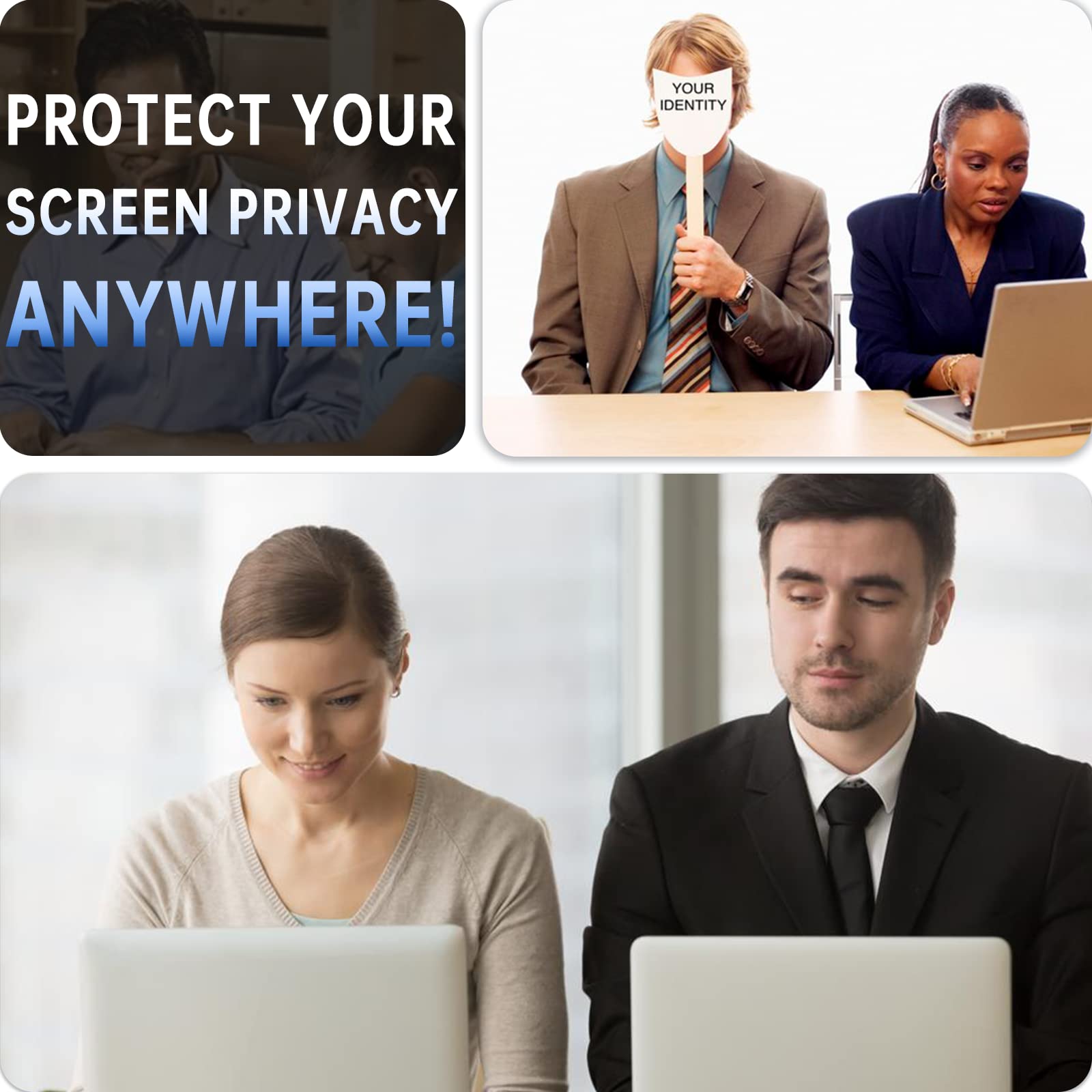 Peslv Magnetic Privacy Screen for Macbook Air/Pro 13 Inch (2018-2022) | M1/M2 Compatible | Removable Anti Blue Light Glare Filter | for Mac 13In Laptop