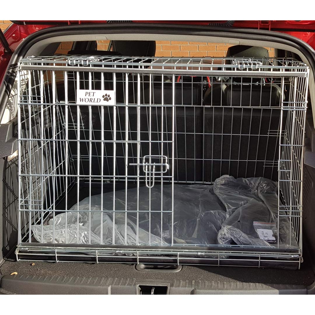 car boot dog cage