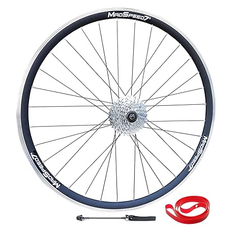 rear wheel with 8 speed cassette