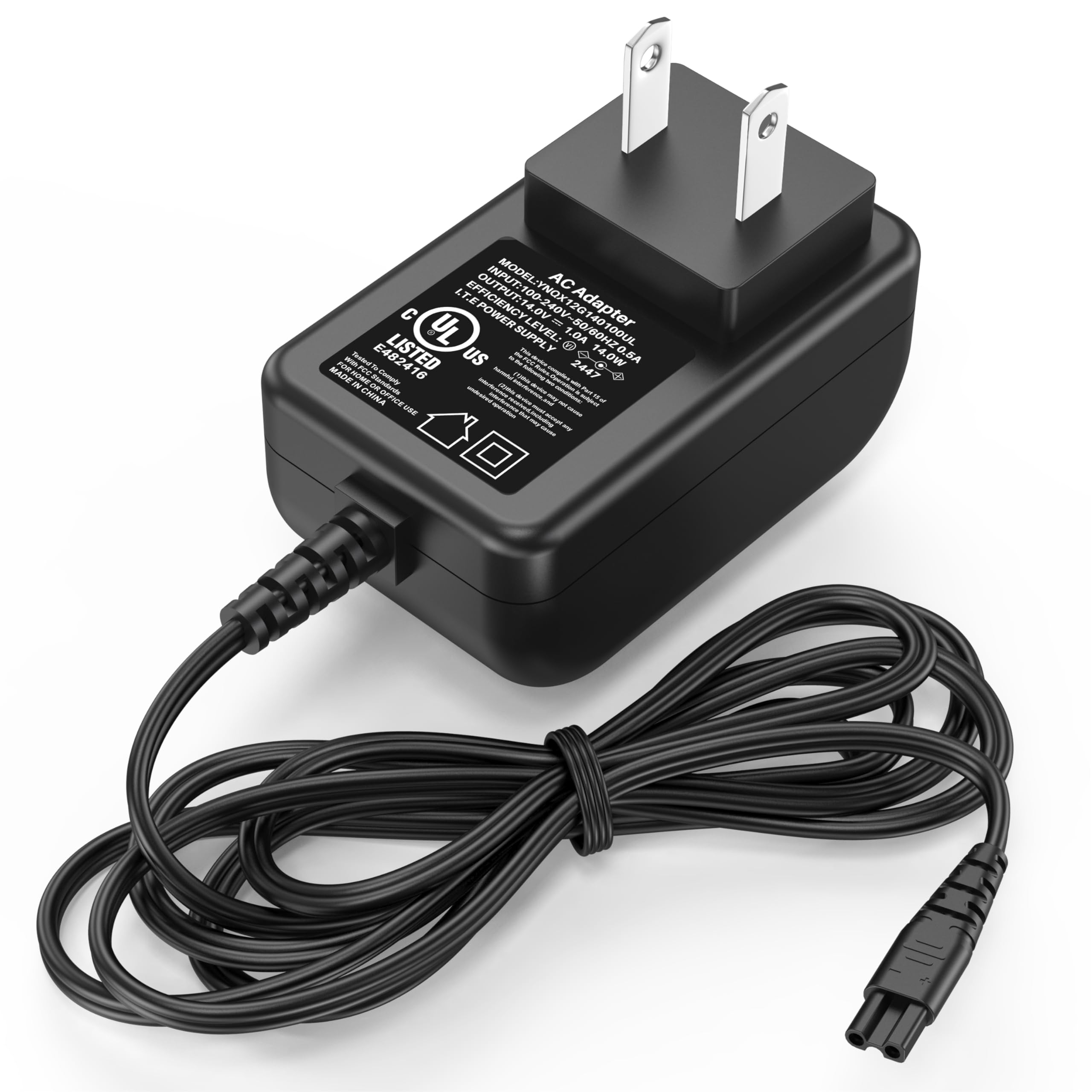 Photo 1 of HIENADTOR 14V Charger for Bissell 3061 Featherweight Vacuum Charging Power Cord for Bissell Powerlifter Ion Pet 3191 3190 3191C 3190A 31902 Cordless Stick Vacuum Cleaner Charger Replacement with UL