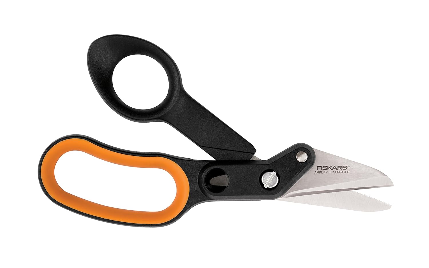 Fiskars 710200-1001 Amplify Serrated Hardware Shears, 6-Inch