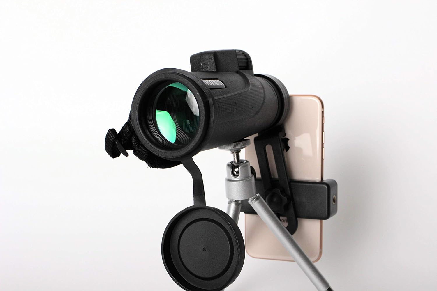 Authentic Roxant Falcon High Definition (One Finger Focus) Monocular + Phone Adapter, Mini Tripod, Case & Lens Caps : Camera & Photo