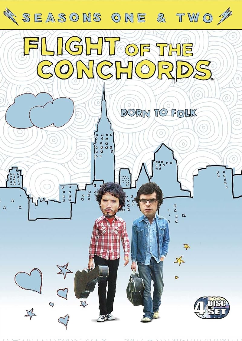 Flight of the Conchords Seasons 1-2 DVD Warner Home Video 22 Episodes 2009