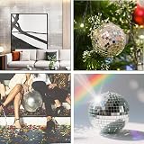 GIONAR 3200 Mini Square Glass Mirror Mosaic Tiles 5x5mm Self-Adhesive DIY Crafts view 5