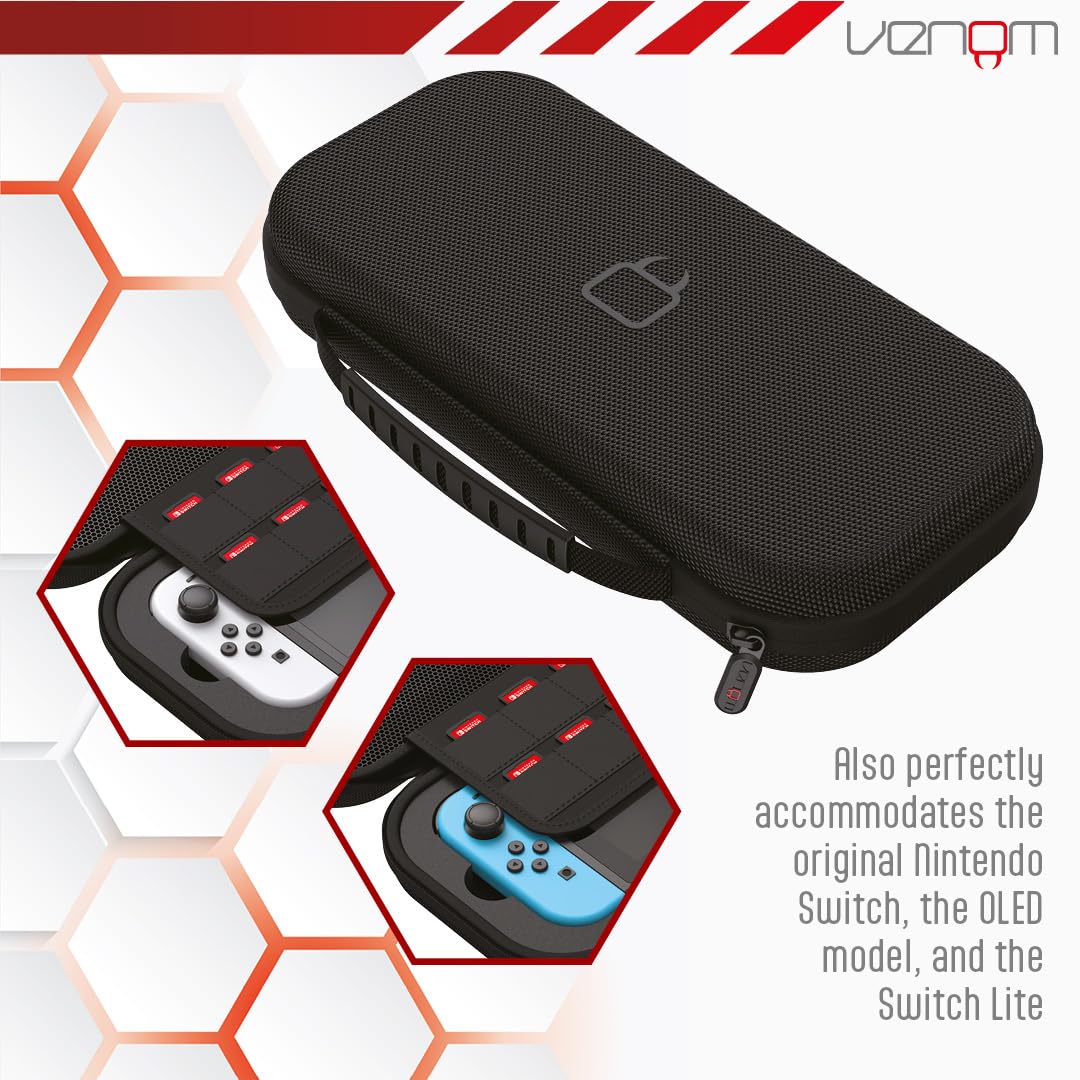Venom Switch 2 Tragetasche mit Displayschutzfolie (Nintendo Switch 2) 3