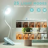 Akynite 3W Rechargeable Clip On Bed Lamp Type C 5 Colours 5 Brightness view 2
