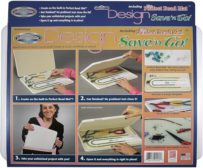 Bead Buddy Design Save and Go Portable Beading Kit