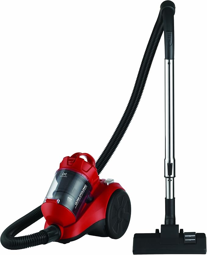 Daewoo Daewoo Bagless Cylinder Vacuum Cleaner Red Amazon.co.uk