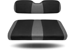 YUWEIDG0769 Universal EZGO TXT Golf Cart Seat Covers Dress UP Older Durable Breathable Material Golf Cart Front Seat Cover Fit Like a Glove, Easy to Install, Machine Washable