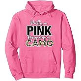 Pretty Pink Dangerous Camo | Hunting Sports Pullover Hoodie