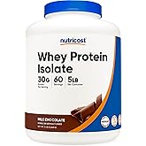 Nutricost Whey Protein Isolate Powder (Milk Chocolate) 5LBS